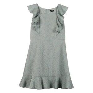 Zunie Girls' Formal Dress in Light Gray